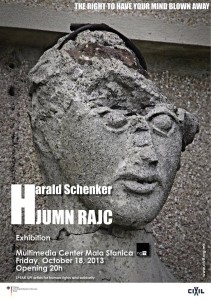 Poster - Harald Schenker expo