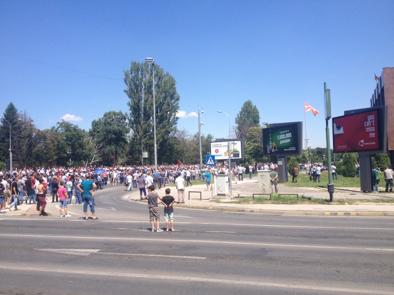 Протести, 04/07/2014